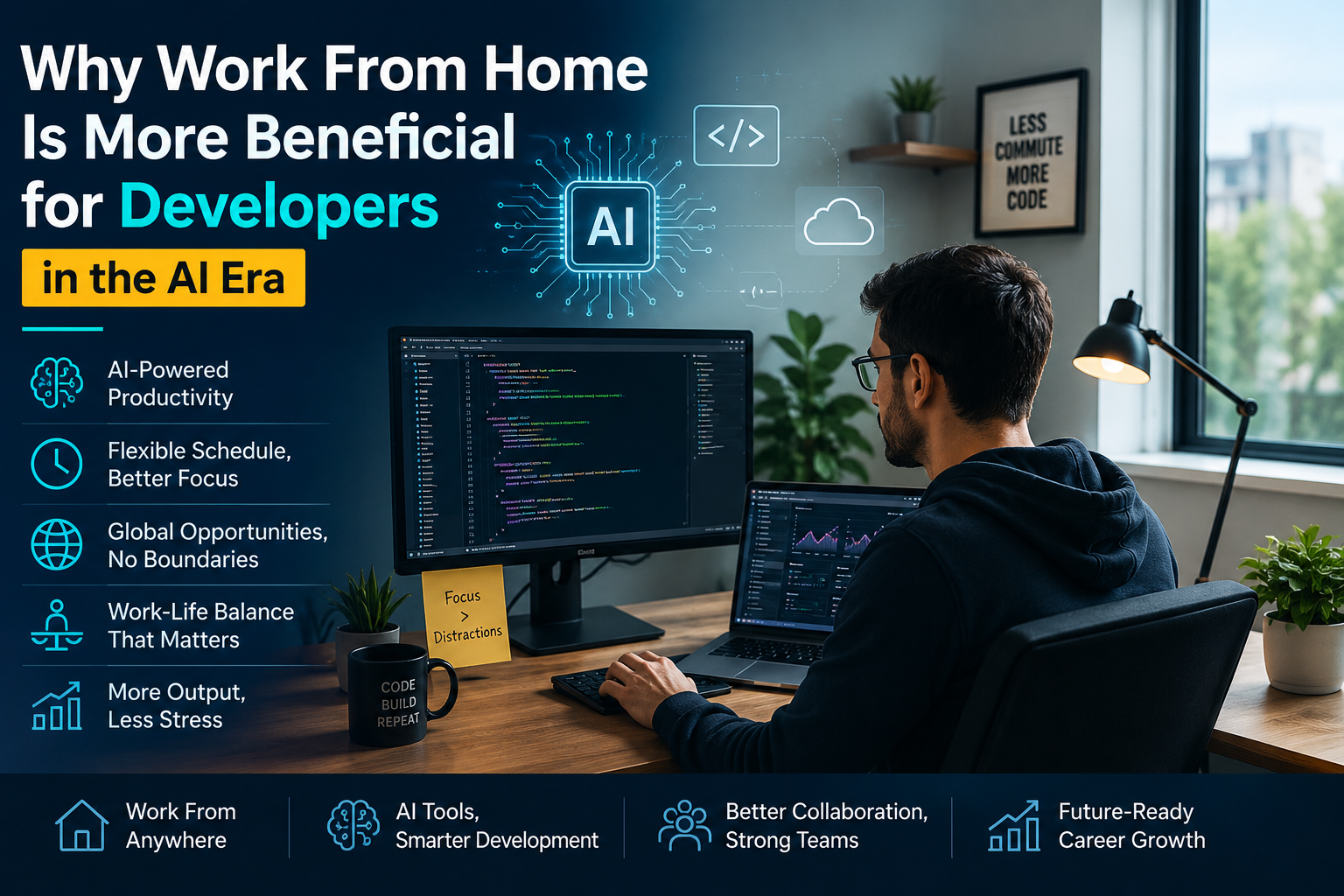 Why Work From Home Is More Beneficial for Developers in the AI Era